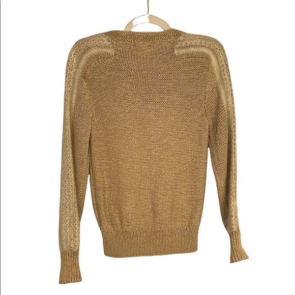 𝅺NANNEL Vintage Angora Blend Handknit Sweater - Picture 2 of 8